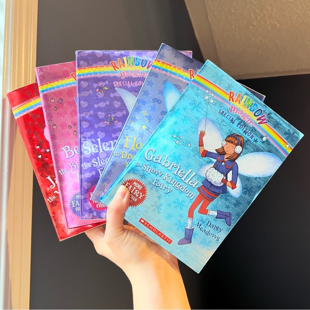 Rainbow Magic Fairies special edition book lot of 5